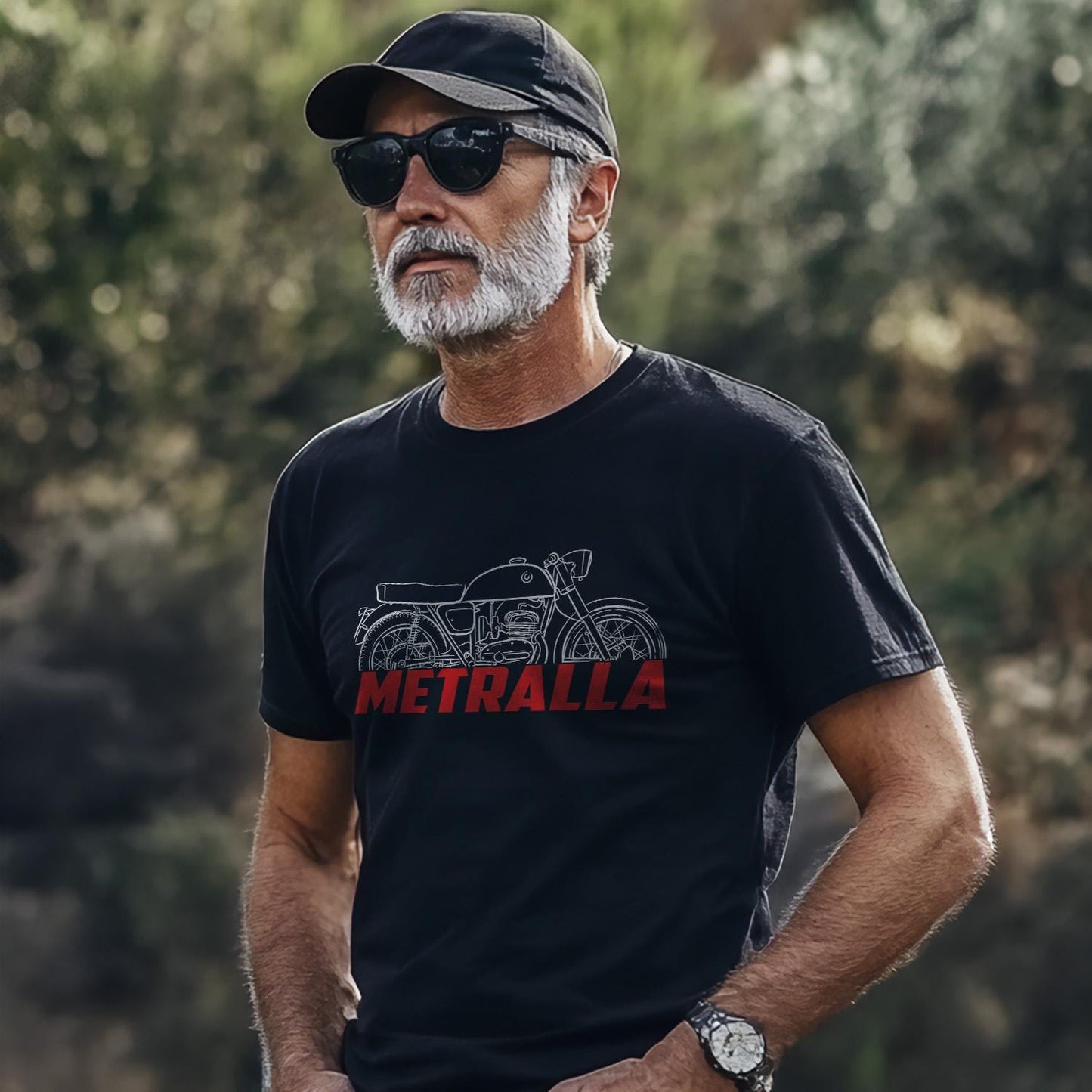 Bultaco Metralla 62 1962 - 1966 Inspired T-Shirt - Motorcycle Tee Shirt for Riders