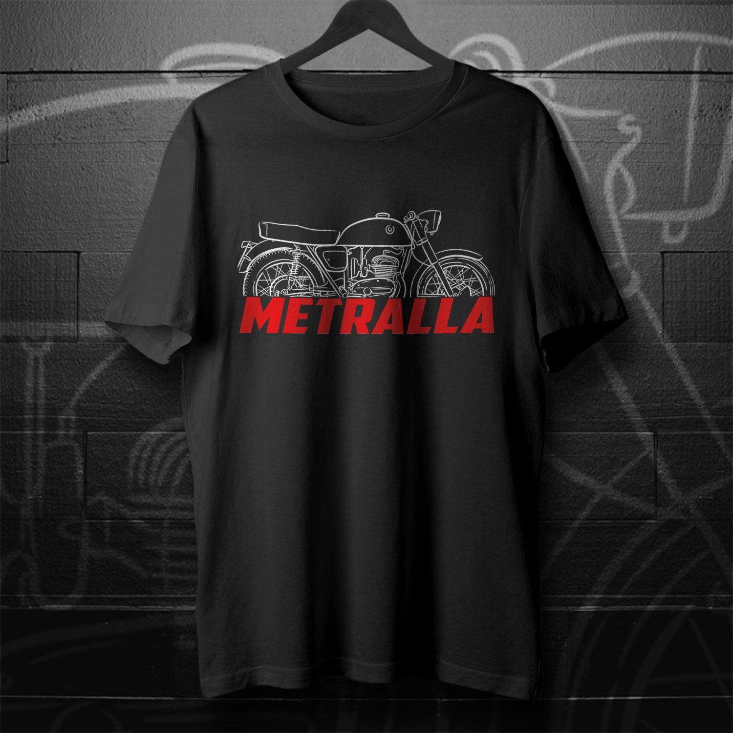 Bultaco Metralla 62 1962 - 1966 Inspired T-Shirt - Motorcycle Tee Shirt for Riders