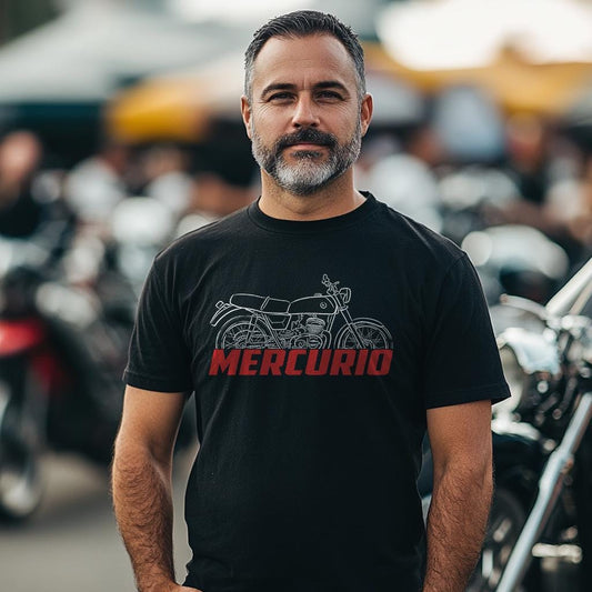 Bultaco Mercurio 175 GT 1976 - 1978 Inspired T-Shirt - Motorcycle Tee Shirt for Riders