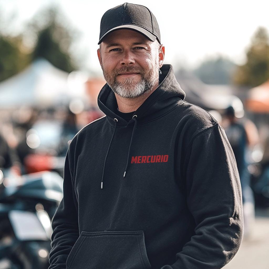 Bultaco Mercurio 200 1966 - 1968 Inspired Hoodie - Motorcycle Sweatshirt for Riders