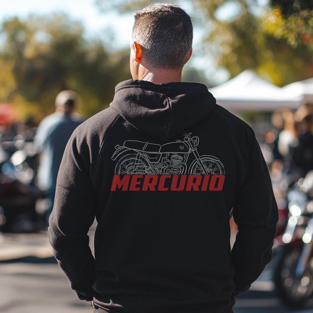 Bultaco Mercurio 175 GT 1976 - 1978 Inspired Hoodie - Motorcycle Sweatshirt for Riders