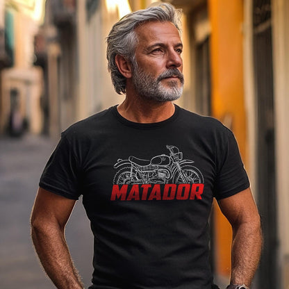 Bultaco Matador 200 1963 - 1965 Inspired T-Shirt - Motorcycle Tee Shirt for Riders