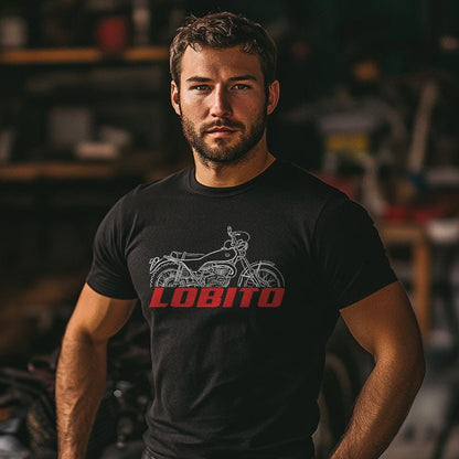Bultaco Lobito Mk8 1974 - 1976 ( 75 125 175 ) Inspired T-Shirt - Motorcycle Tee Shirt for Riders