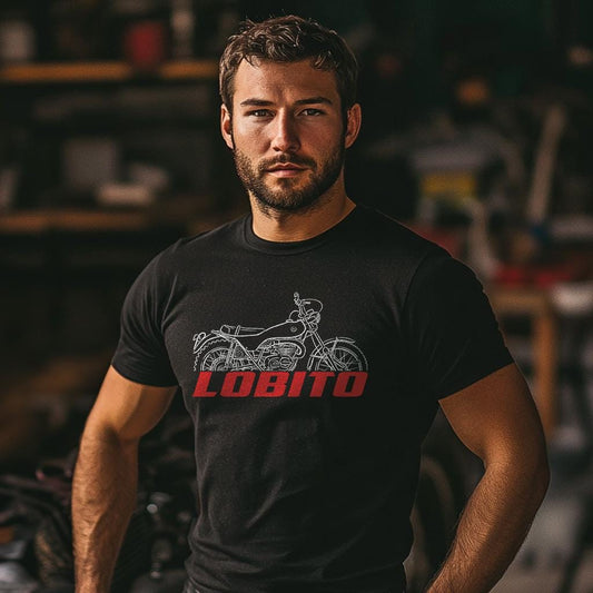 Bultaco Lobito Mk8 1974 - 1976 ( 75 125 175 ) Inspired T-Shirt - Motorcycle Tee Shirt for Riders