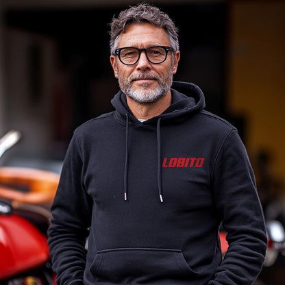 Bultaco Lobito T74 & T125 1975 - 1976 Inspired Hoodie - Motorcycle Sweatshirt for Riders