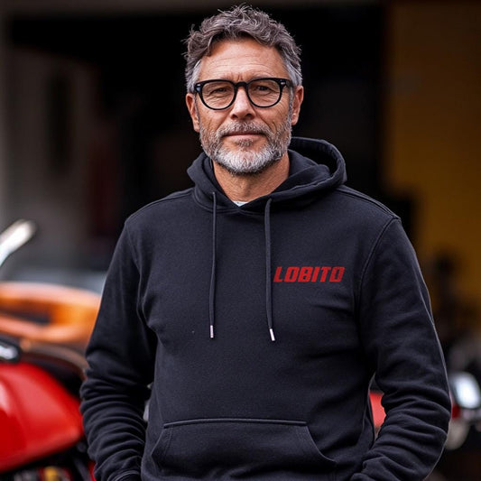 Bultaco Lobito T74 & T125 1975 - 1976 Inspired Hoodie - Motorcycle Sweatshirt for Riders