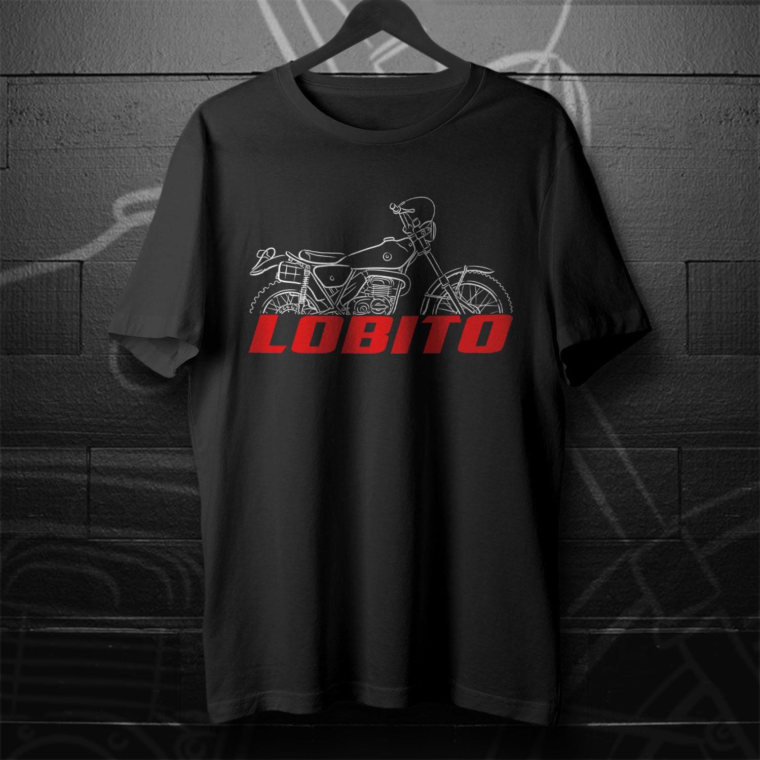 Bultaco Lobito T74 & T125 1975 - 1976 Inspired T-Shirt - Motorcycle Tee Shirt for Riders