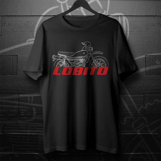 Bultaco Lobito Mk5 1971 - 1973 ( 125 175 ) Inspired T-Shirt - Motorcycle Tee Shirt for Riders