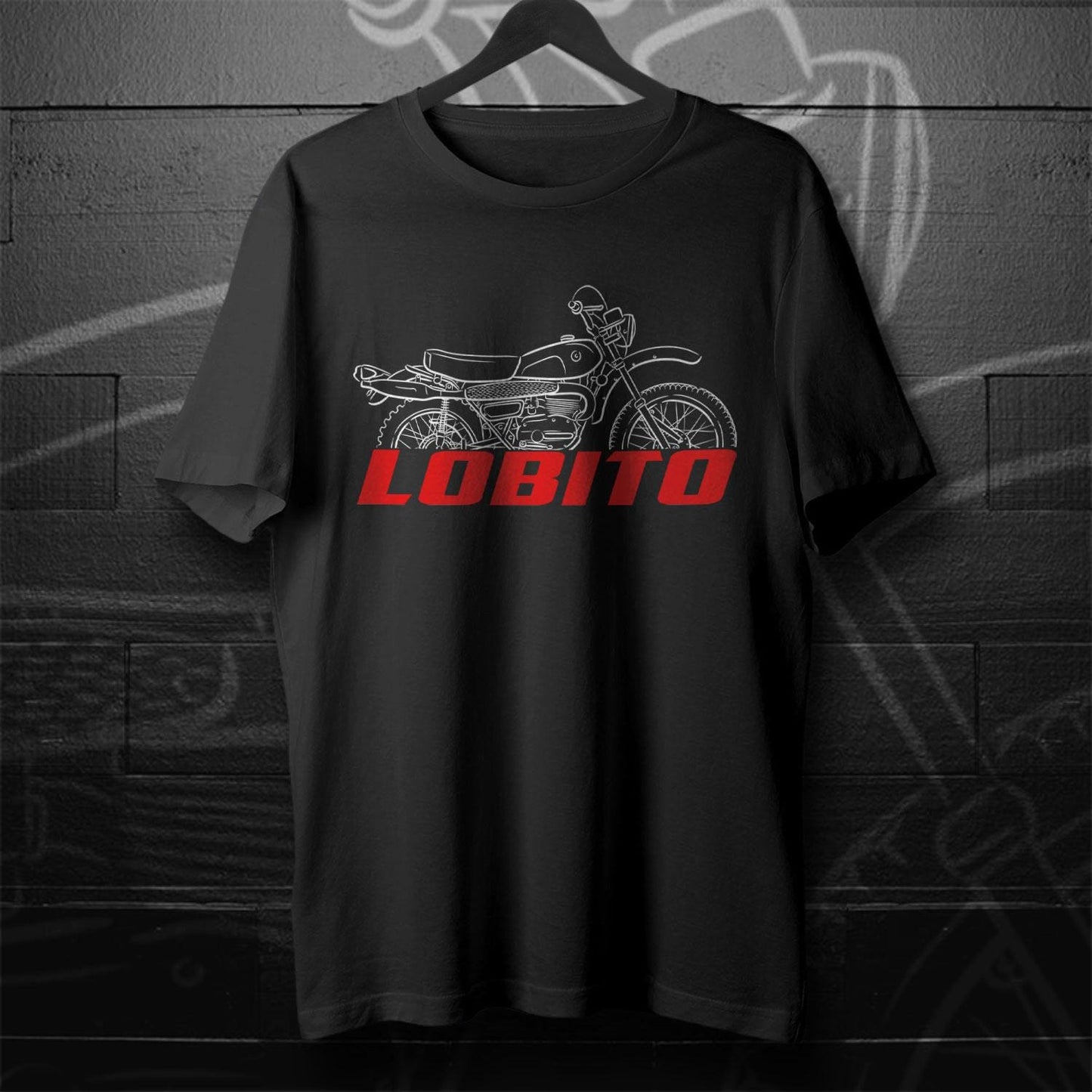 Bultaco Lobito Mk4 1970 - 1971 (125 175) Inspired T-Shirt - Motorcycle Tee Shirt for Riders