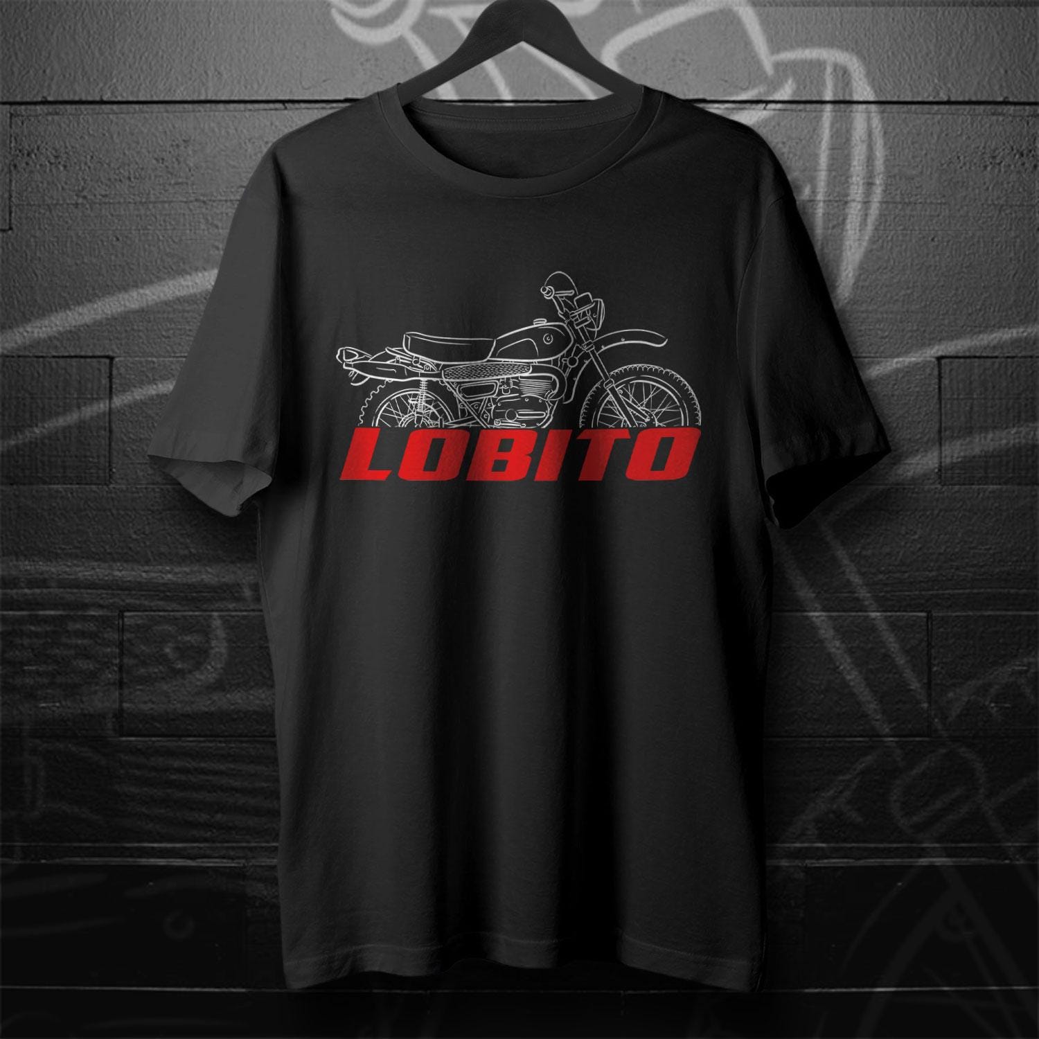 Bultaco Lobito Mk4 1970 - 1971 (125 175) Inspired T-Shirt - Motorcycle Tee Shirt for Riders