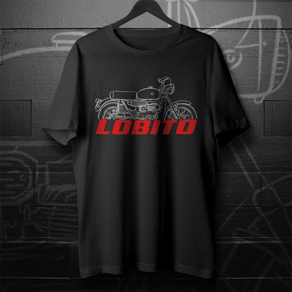 Bultaco Lobito Mk2 74 1967 - 1969 Inspired T-Shirt - Motorcycle Tee Shirt for Riders