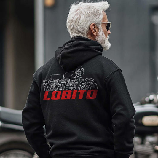 Bultaco Lobito Mk2 74 1967 - 1969 Inspired Hoodie - Motorcycle Sweatshirt for Riders