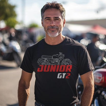Bultaco Junior GT2 175 1974 - 1976 Inspired T-Shirt - Motorcycle Tee Shirt for Riders