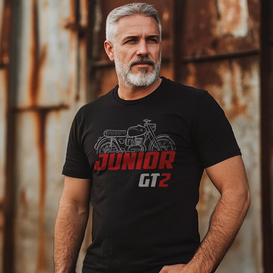 Bultaco Junior GT2 75 1974 - 1976 Inspired T-Shirt - Motorcycle Tee Shirt for Riders