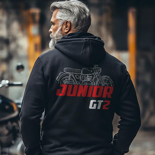 Bultaco Junior GT2 75 1974 - 1976 Inspired Hoodie - Motorcycle Sweatshirt for Riders