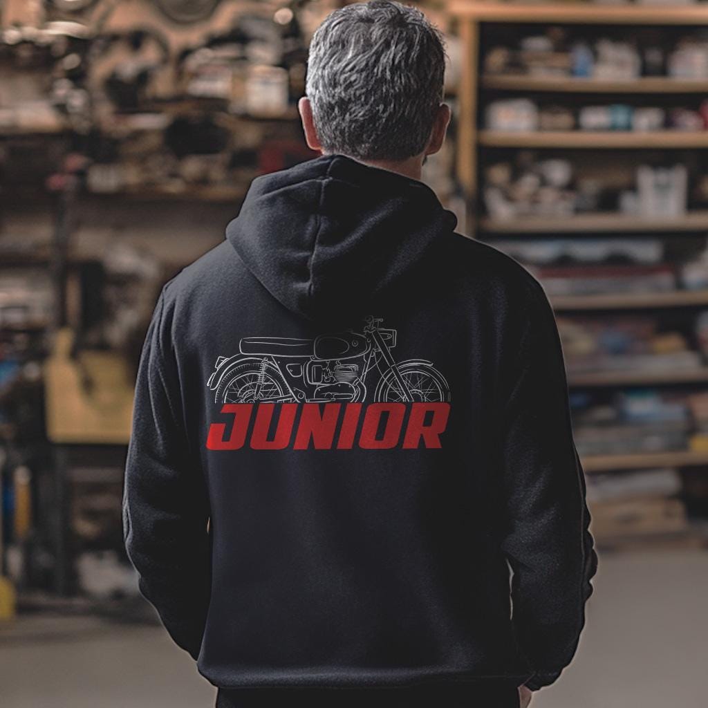 Bultaco Junior 150 1969 - 1974 Inspired Hoodie - Motorcycle Sweatshirt for Riders