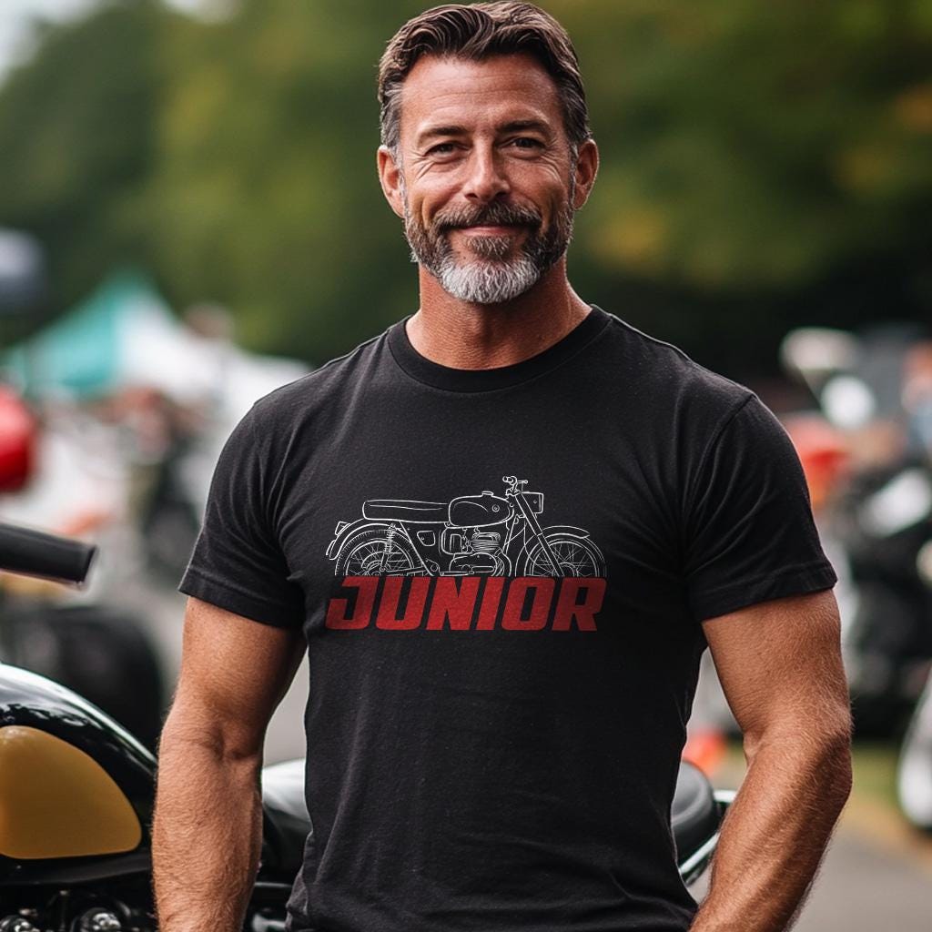 Bultaco Junior 100 1967 - 1971 Inspired T-Shirt - Motorcycle Tee Shirt for Riders