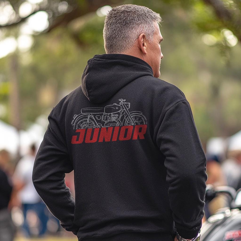 Bultaco Junior 100 1967 - 1971 Inspired Hoodie - Motorcycle Sweatshirt for Riders