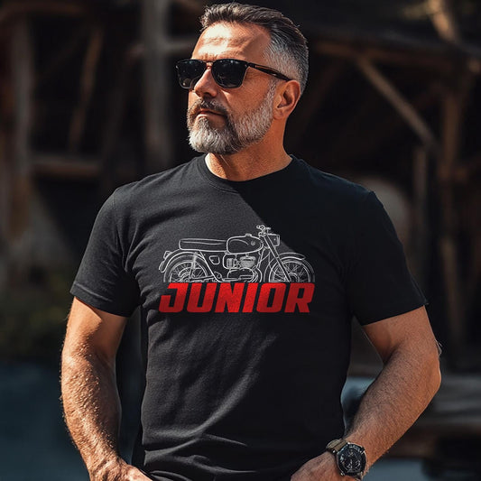 Bultaco Junior 74 1966 - 1971 Inspired T-Shirt - Motorcycle Tee Shirt for Riders