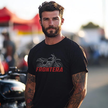 Bultaco Frontera Mk11B 370 1979 - 1981 Inspired T-Shirt - Motorcycle Tee Shirt for Riders