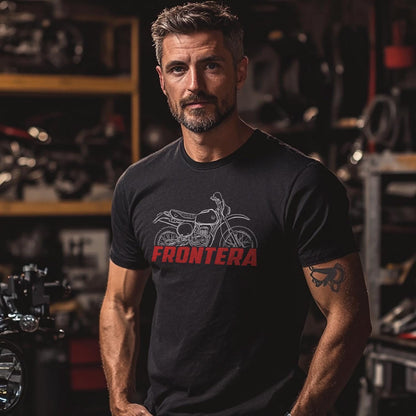 Bultaco Frontera Mk11B 250 1979 - 1981 Inspired T-Shirt - Motorcycle Tee Shirt for Riders