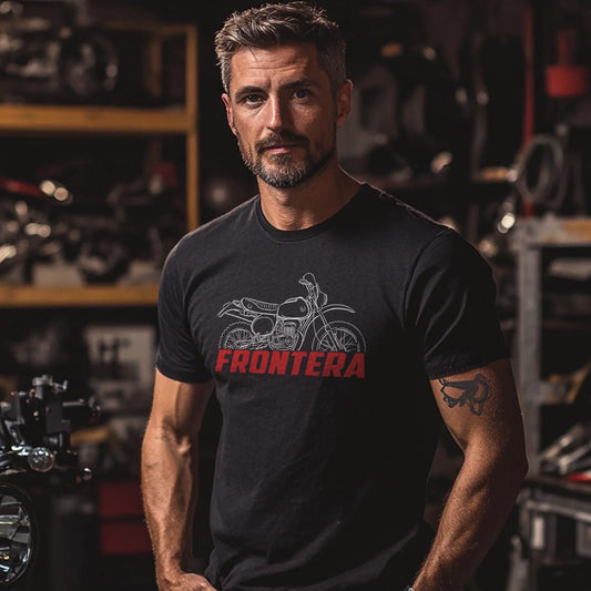Bultaco Frontera Mk11B 250 1979 - 1981 Inspired T-Shirt - Motorcycle Tee Shirt for Riders
