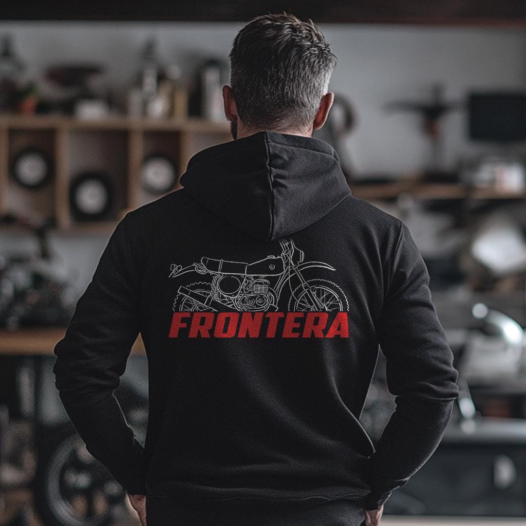 Bultaco Frontera Mk10 250 1976 - 1978 Inspired Hoodie - Motorcycle Sweatshirt for Riders