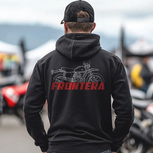Bultaco Frontera Mk9 360 1975 - 1978 Inspired Hoodie - Motorcycle Sweatshirt for Riders