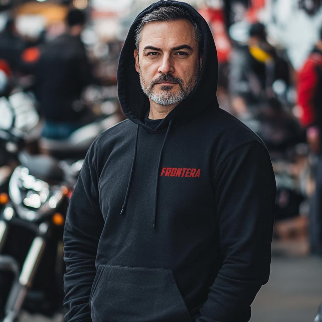 Bultaco Frontera Mk9 360 1975 - 1978 Inspired Hoodie - Motorcycle Sweatshirt for Riders