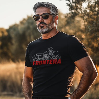 Bultaco Frontera Mk9 250 1975 - 1978 Inspired T-Shirt - Motorcycle Tee Shirt for Riders