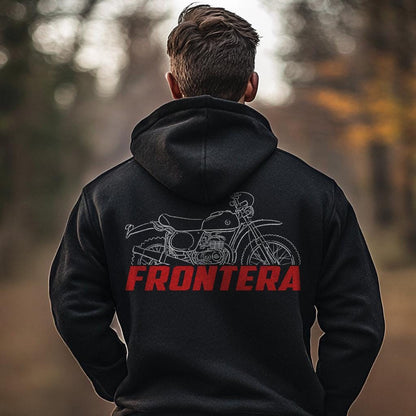 Bultaco Frontera Mk9 250 1975 - 1978 Inspired Hoodie - Motorcycle Sweatshirt for Riders