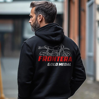 Bultaco Frontera Gold Medal 250 1977 - 1979 Inspired Hoodie - Motorcycle Sweatshirt for Riders