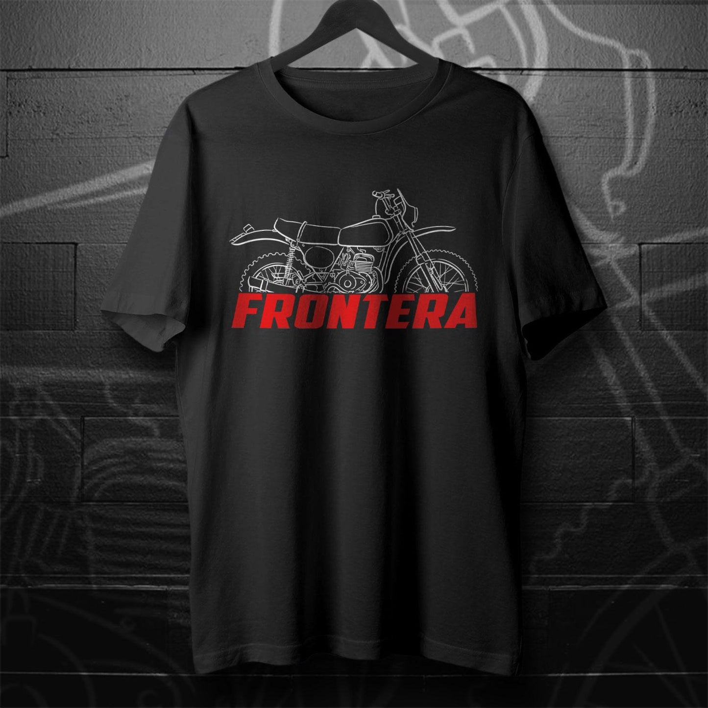 Bultaco Frontera 74 Inspired T-Shirt - Motorcycle Tee Shirt for Riders
