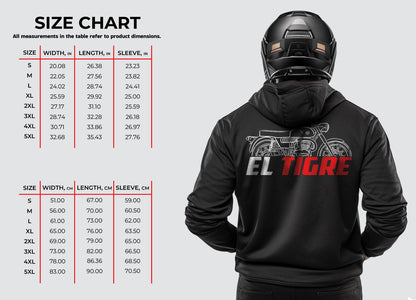 Bultaco El Tigre 200 1966 - 1968 Inspired Hoodie - Motorcycle Sweatshirt for Riders