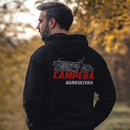 Bultaco Campera Agricultura 175 Inspired Hoodie - Motorcycle Sweatshirt for Riders
