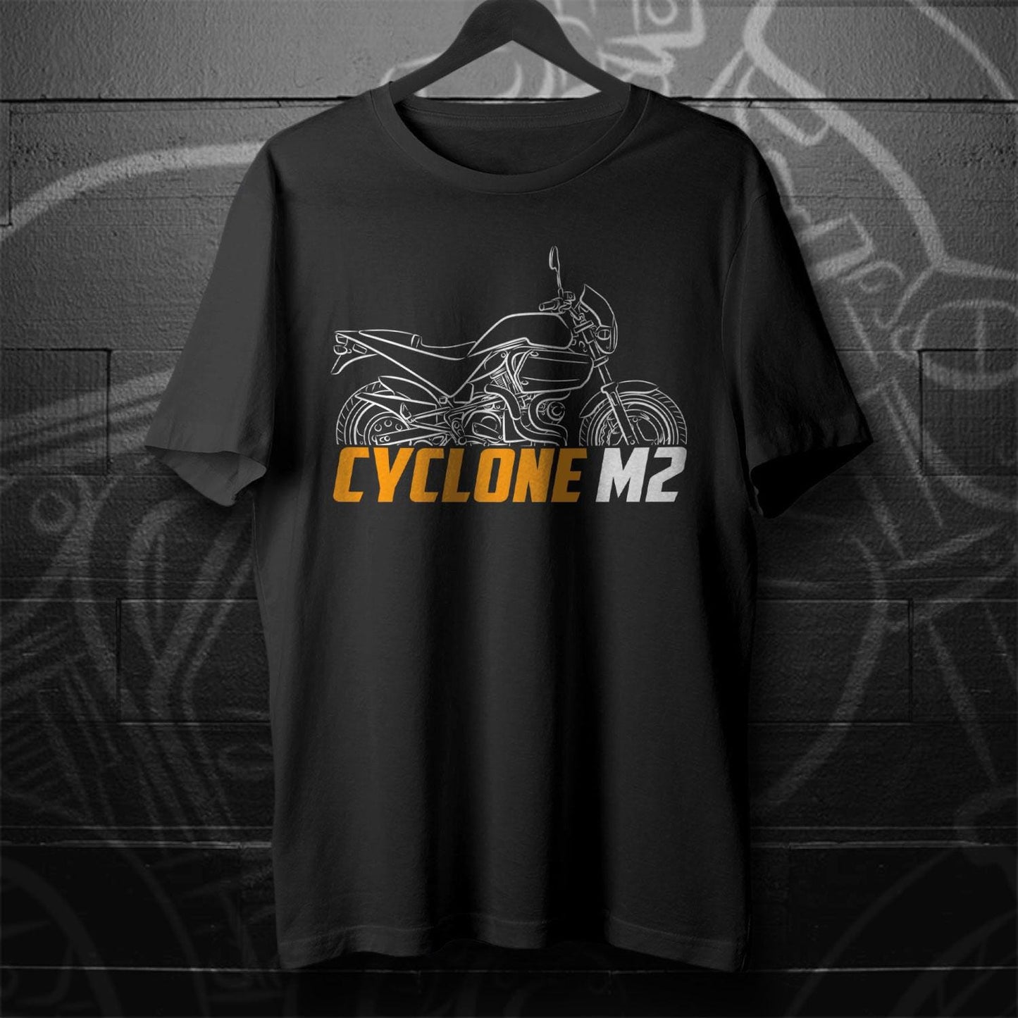 Buell M2 Cyclone 1997 - 2002 Inspired T-Shirt - Motorcycle Tee Shirt for Riders