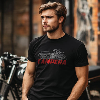 Bultaco Campera 155 1963 - 1966 Inspired T-Shirt - Motorcycle Tee Shirt for Riders