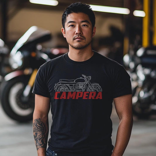 Bultaco Campera 125 1961 - 1962 Inspired T-Shirt - Motorcycle Tee Shirt for Riders