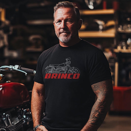 Bultaco Brinco 75 1973 - 1976 Inspired T-Shirt - Motorcycle Tee Shirt for Riders