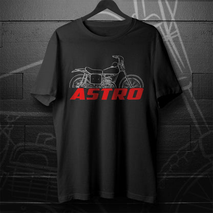 Bultaco Astro 360 Inspired T-Shirt - Motorcycle Tee Shirt for Riders
