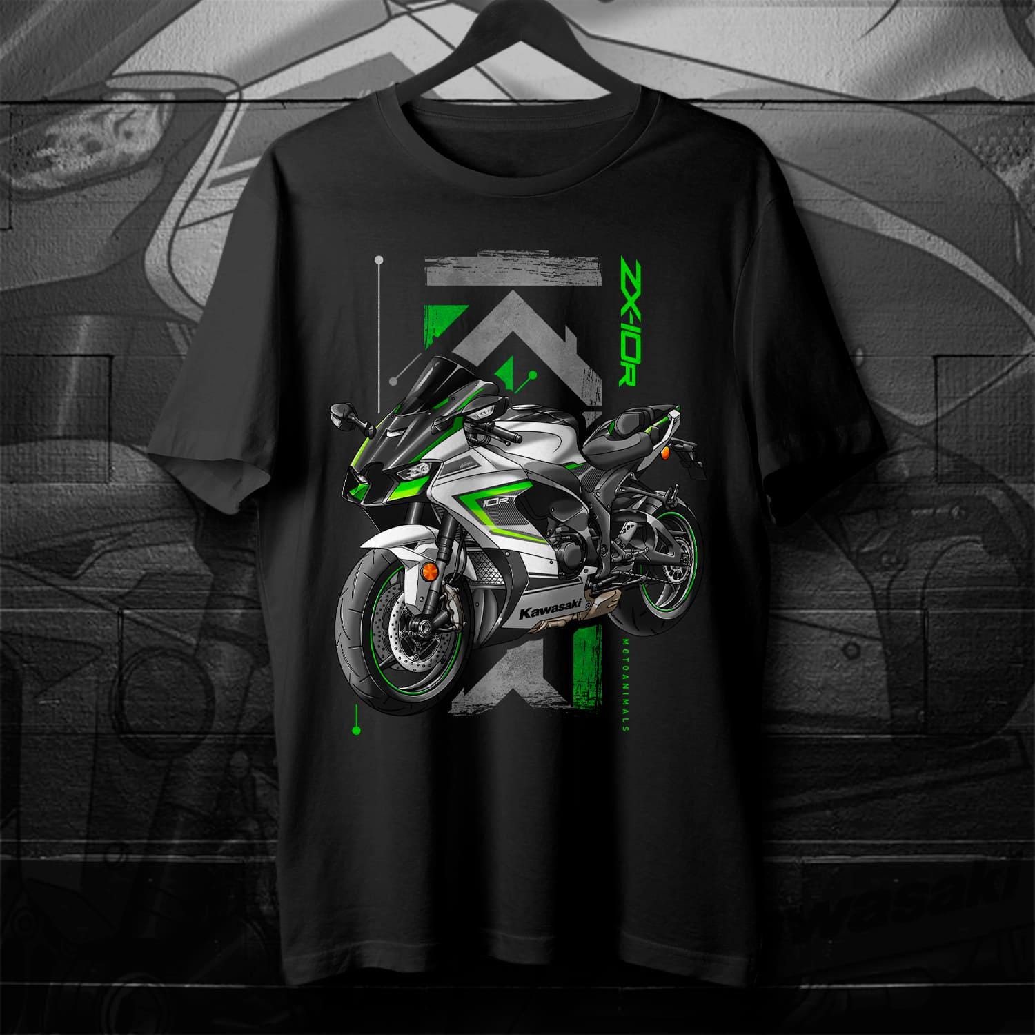 Kawasaki ZX-10R 2023-24 T-Shirt - Motorcycle Tee Shirt for Riders