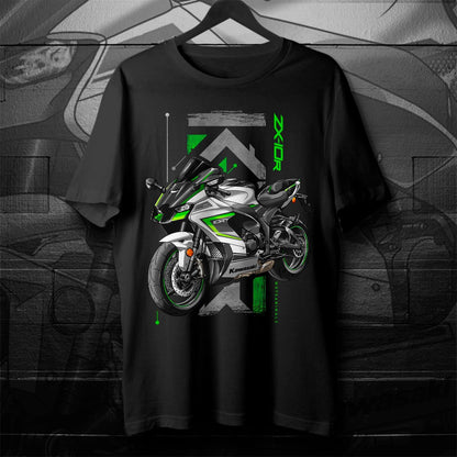 Kawasaki ZX-10R 2023-24 T-Shirt - Motorcycle Tee Shirt for Riders