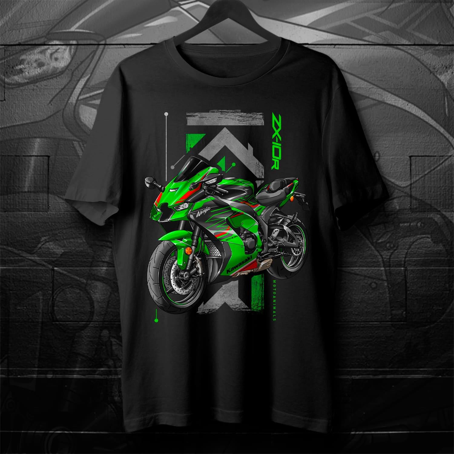 Kawasaki ZX-10R 2023-24 T-Shirt - Motorcycle Tee Shirt for Riders