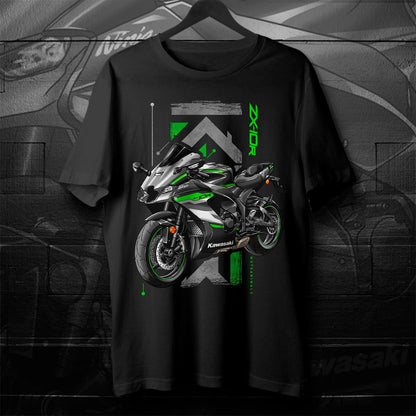 Kawasaki ZX-10R 2023-24 T-Shirt - Motorcycle Tee Shirt for Riders