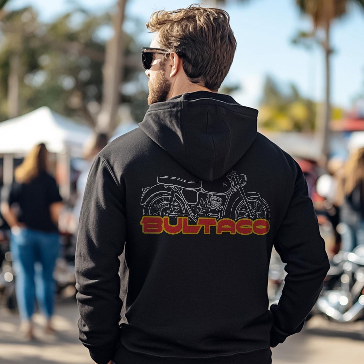 Bultaco 200 1962 - 1964 Inspired Hoodie - Motorcycle Sweatshirt for Riders