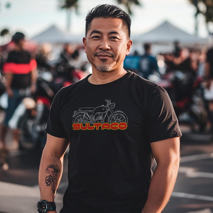 Bultaco 49 Inspired T-Shirt - Motorcycle Tee Shirt for Riders