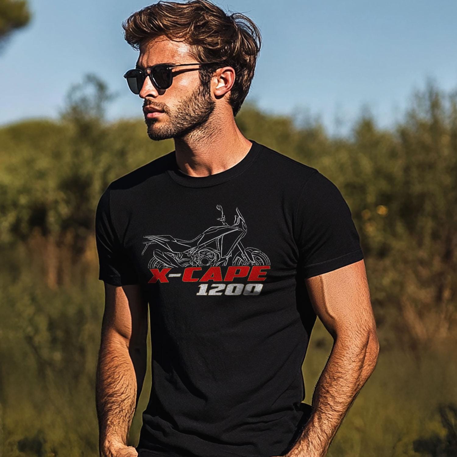 Moto Morini X-Cape 1200 2024 - 2025 Inspired T-Shirt - Motorcycle Tee Shirt for Riders