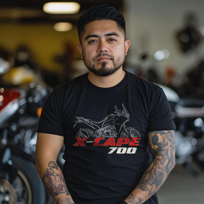 Moto Morini X-Cape 700 2025 Inspired T-Shirt - Motorcycle Tee Shirt for Riders