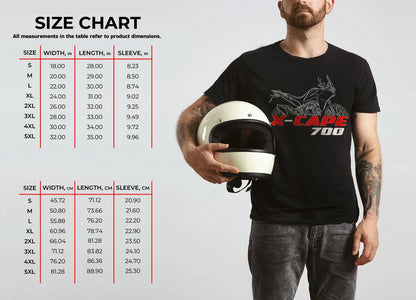 Moto Morini X-Cape 700 2025 Inspired T-Shirt - Motorcycle Tee Shirt for Riders