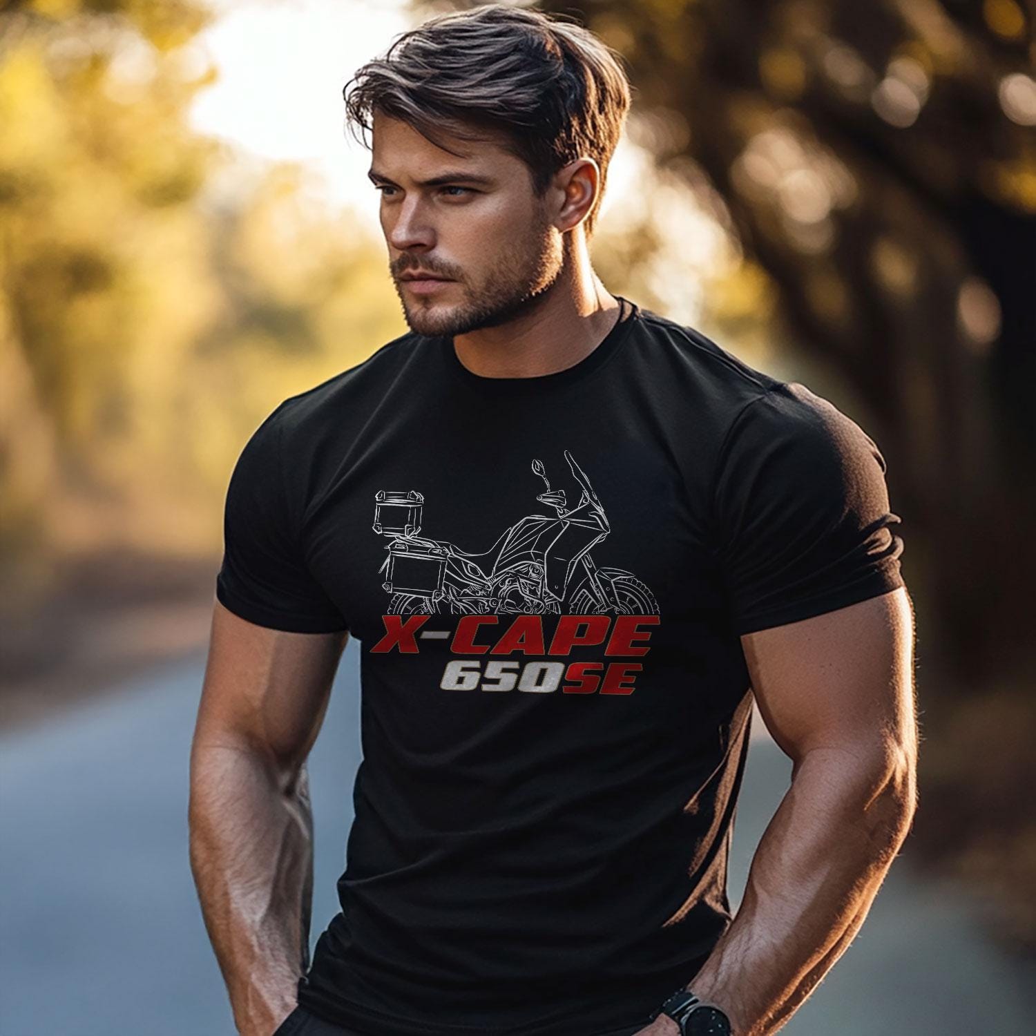 Moto Morini X-Cape 650 SE 2022 - 2025 Inspired T-Shirt - Motorcycle Tee Shirt for Riders